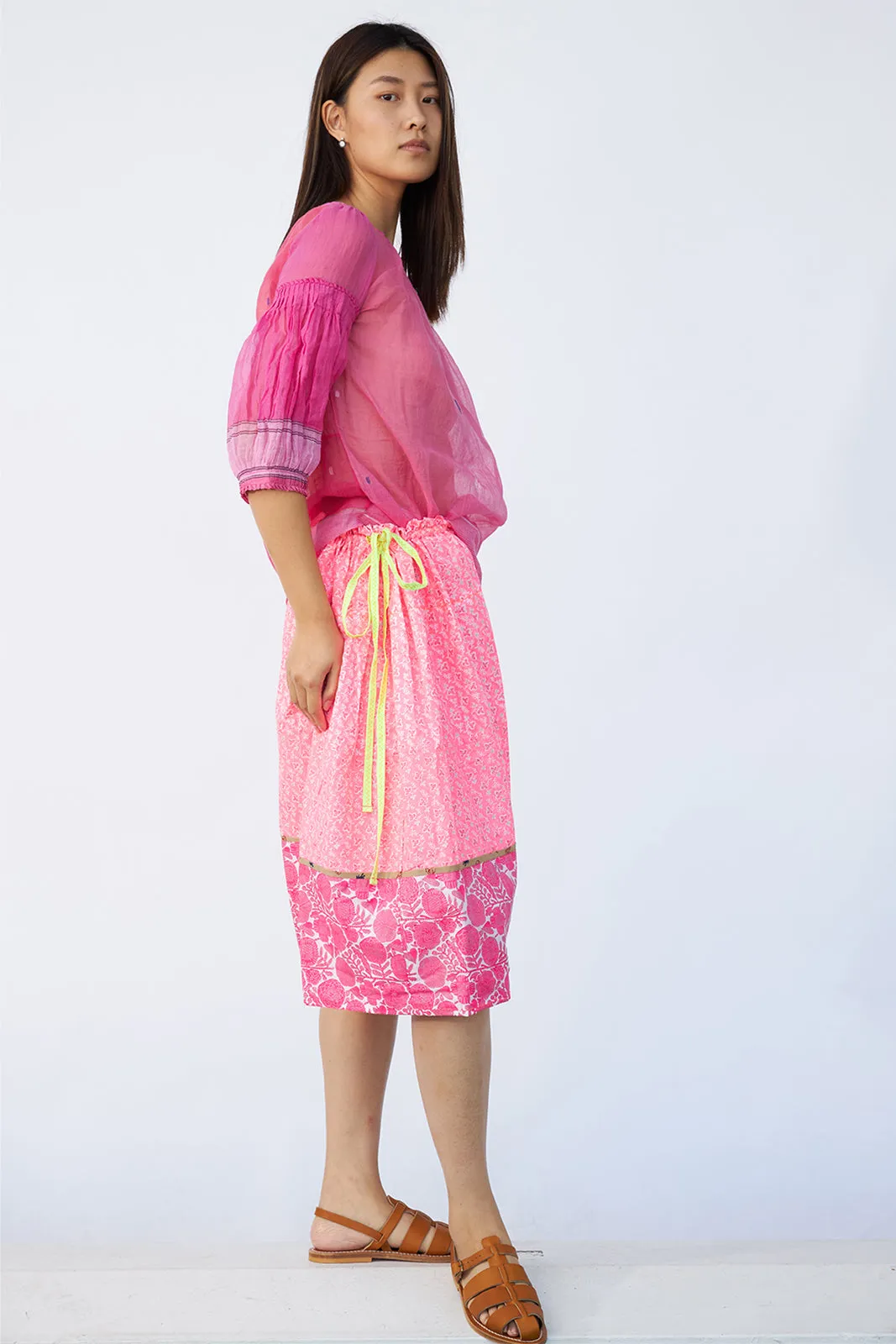 Skirt with Bustle Back