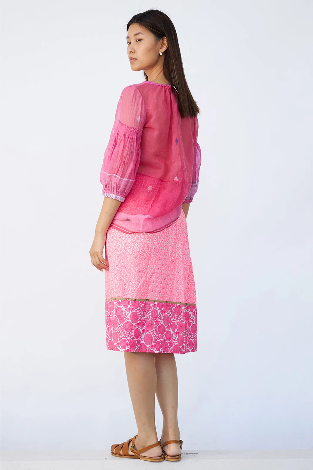 Skirt with Bustle Back