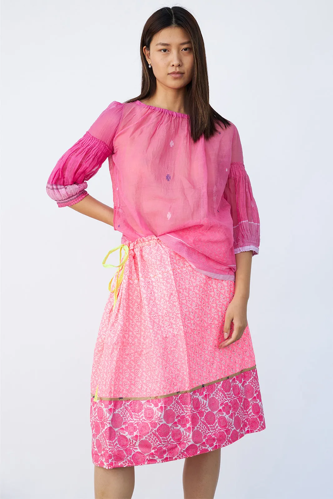 Skirt with Bustle Back