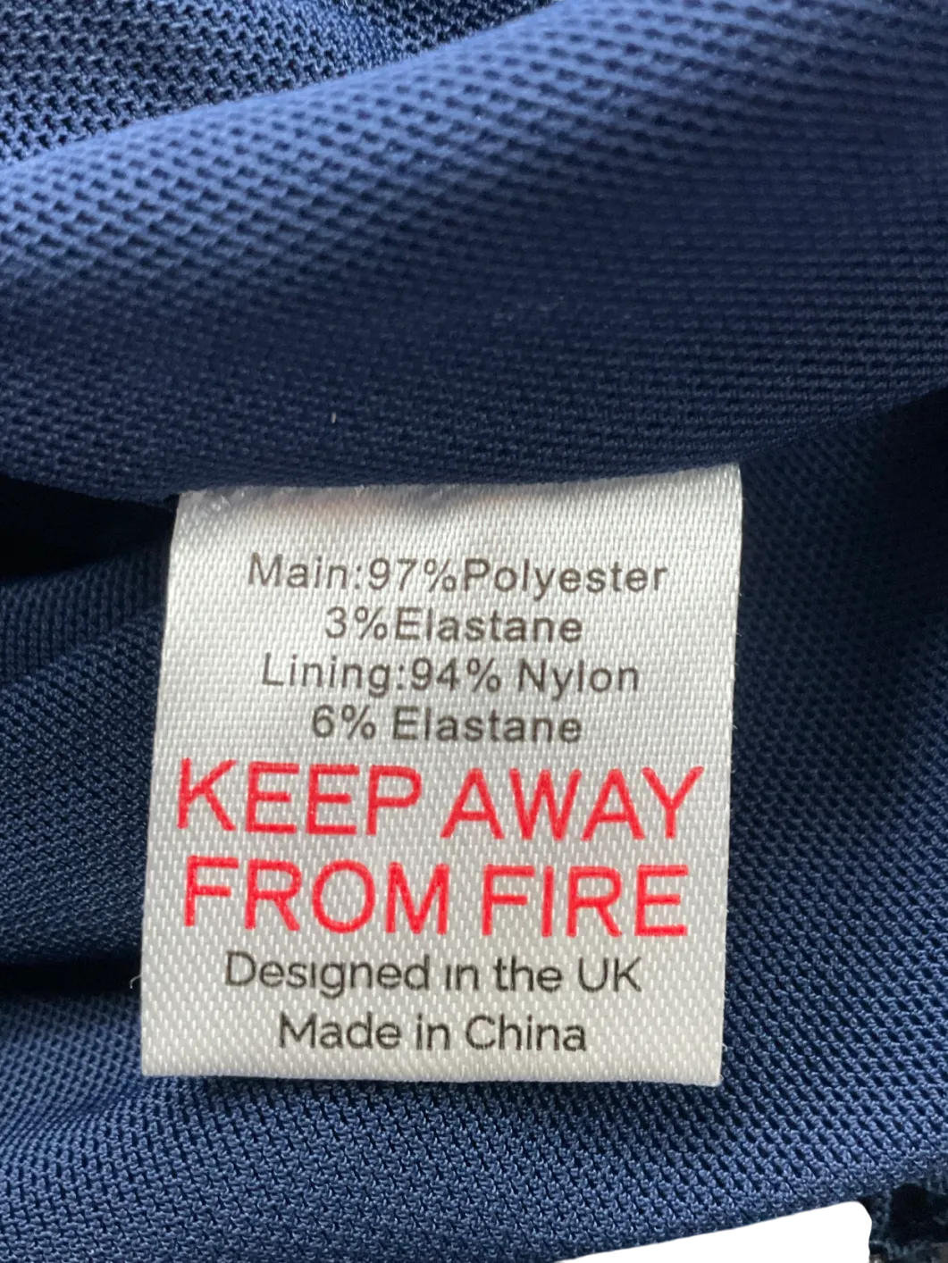 SLA the label Blue Drew Diamante Skirt UK M