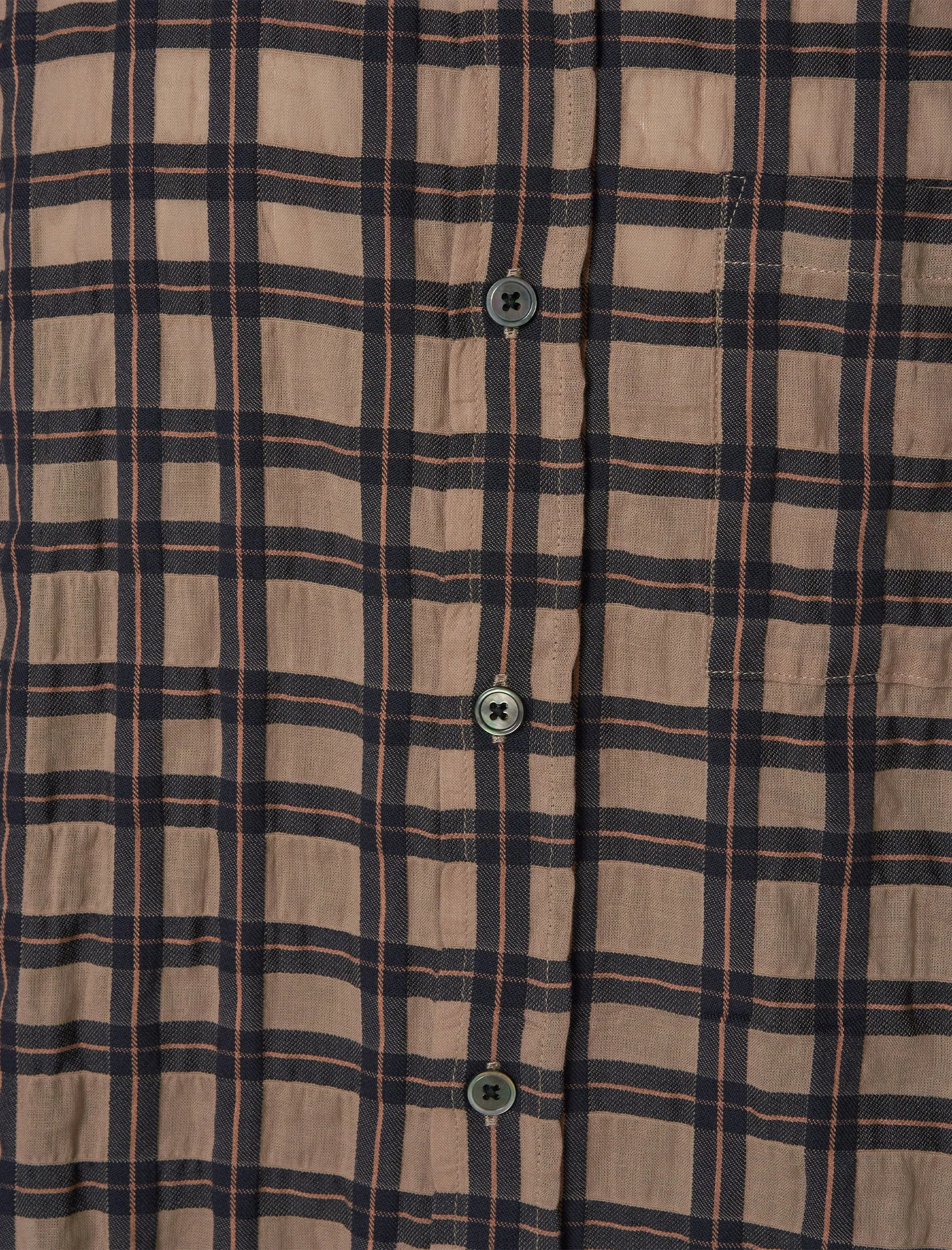 SONOMA PLAID LONG SLEEVE SHIRT