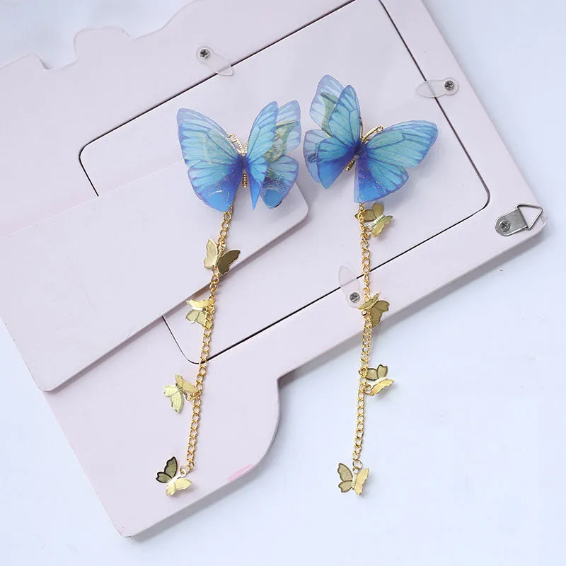 [@sonya_rudskaya] "SHEER TULLE BUTTERFLY" HAIR CLIP N092402