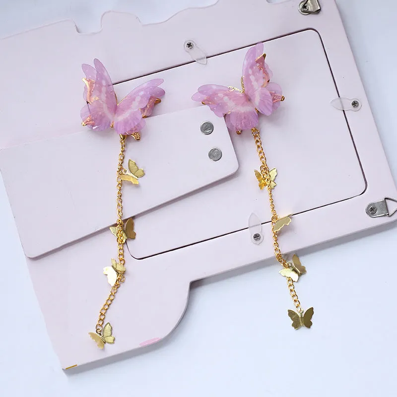 [@sonya_rudskaya] "SHEER TULLE BUTTERFLY" HAIR CLIP N092402