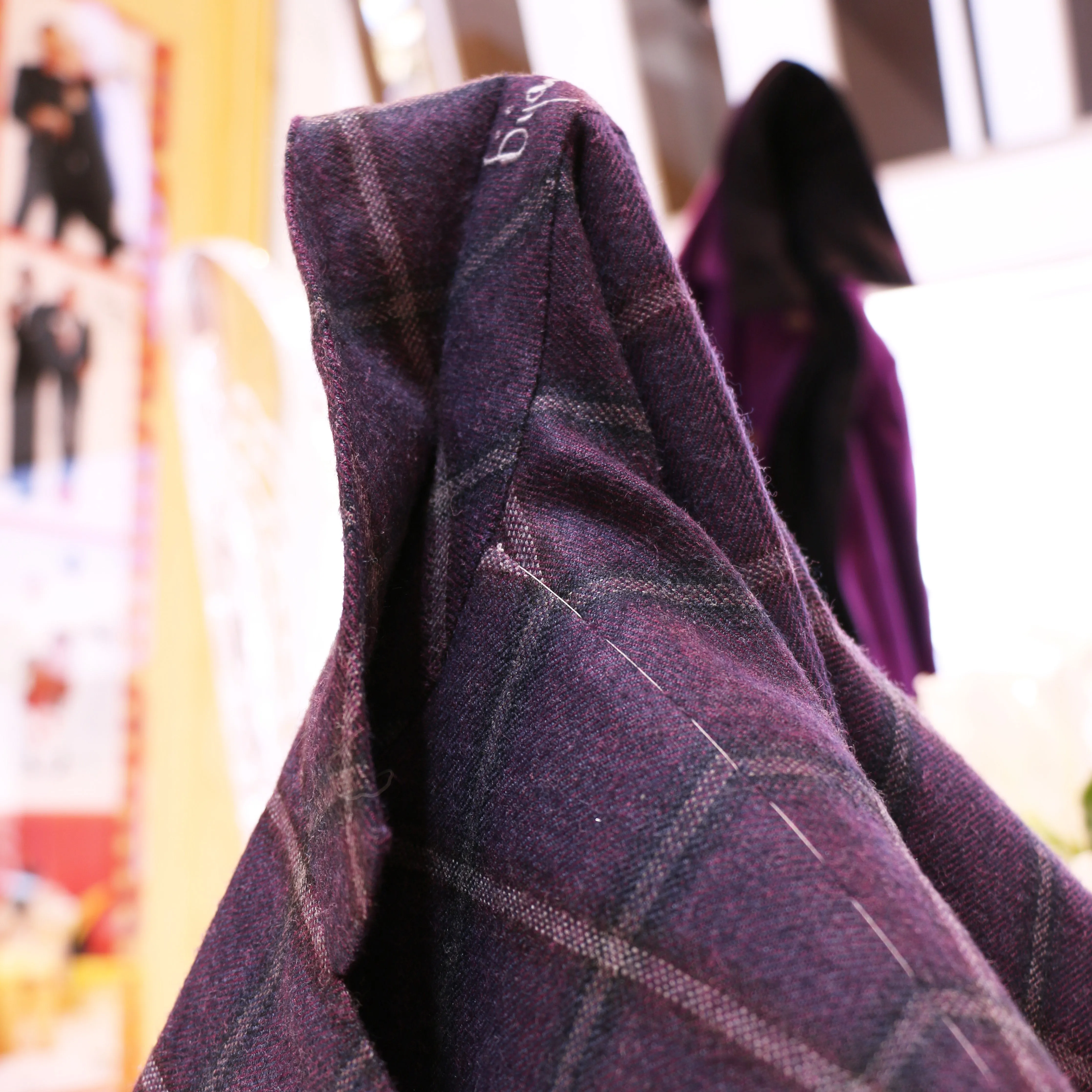 Special Order Purple Wool Jacket