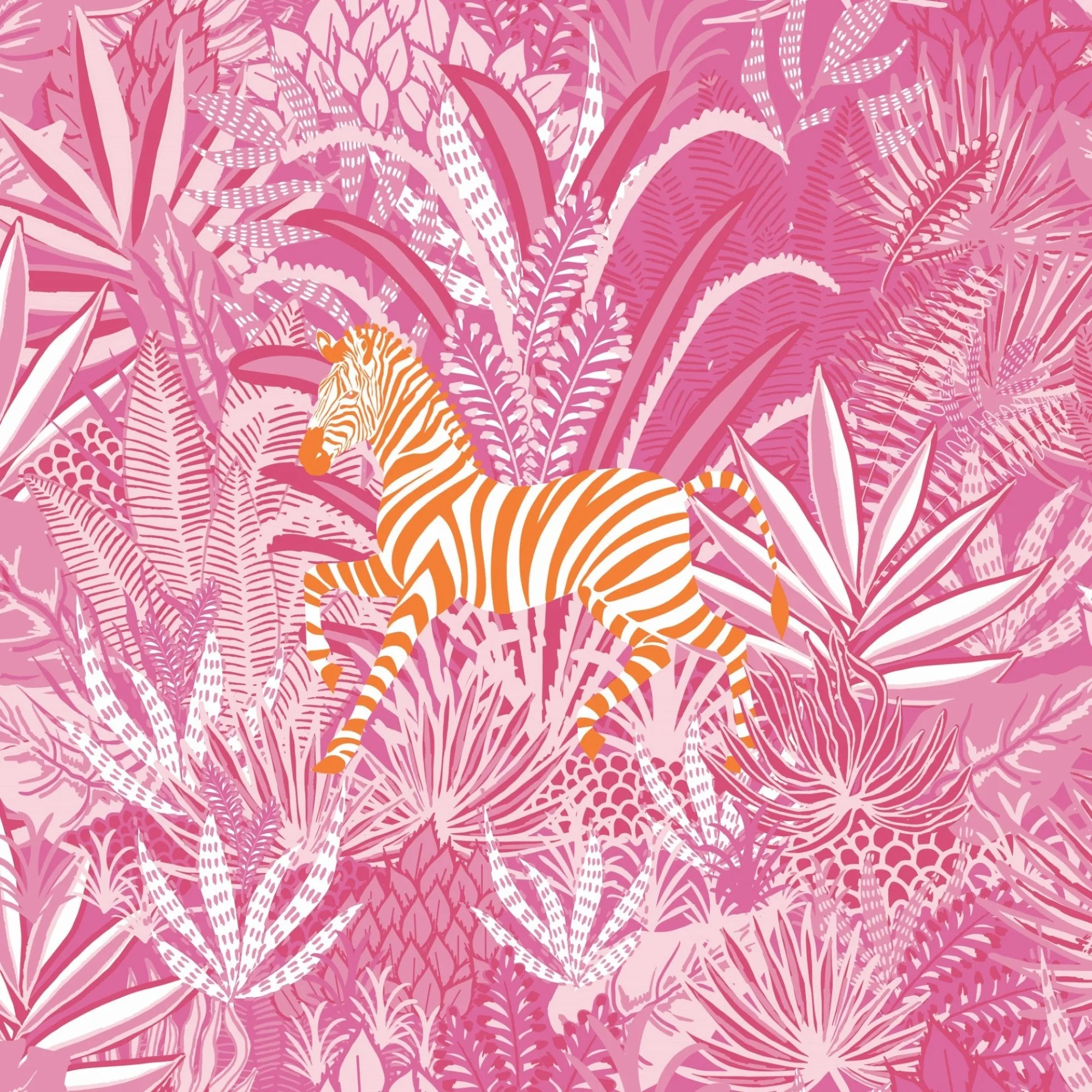 Stacey Dress in Bubblegum Zebra Soirée