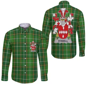 Stawell Long Sleeve Button Shirts Crest And National Plaid Style