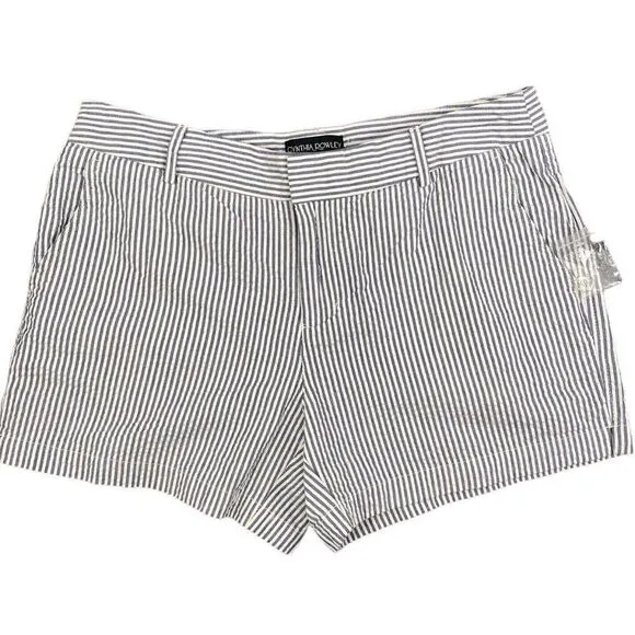 Striped Cynthia Rowley Seersucker Shorts (NWT)