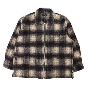Stussy Plaid Jacket Size Medium