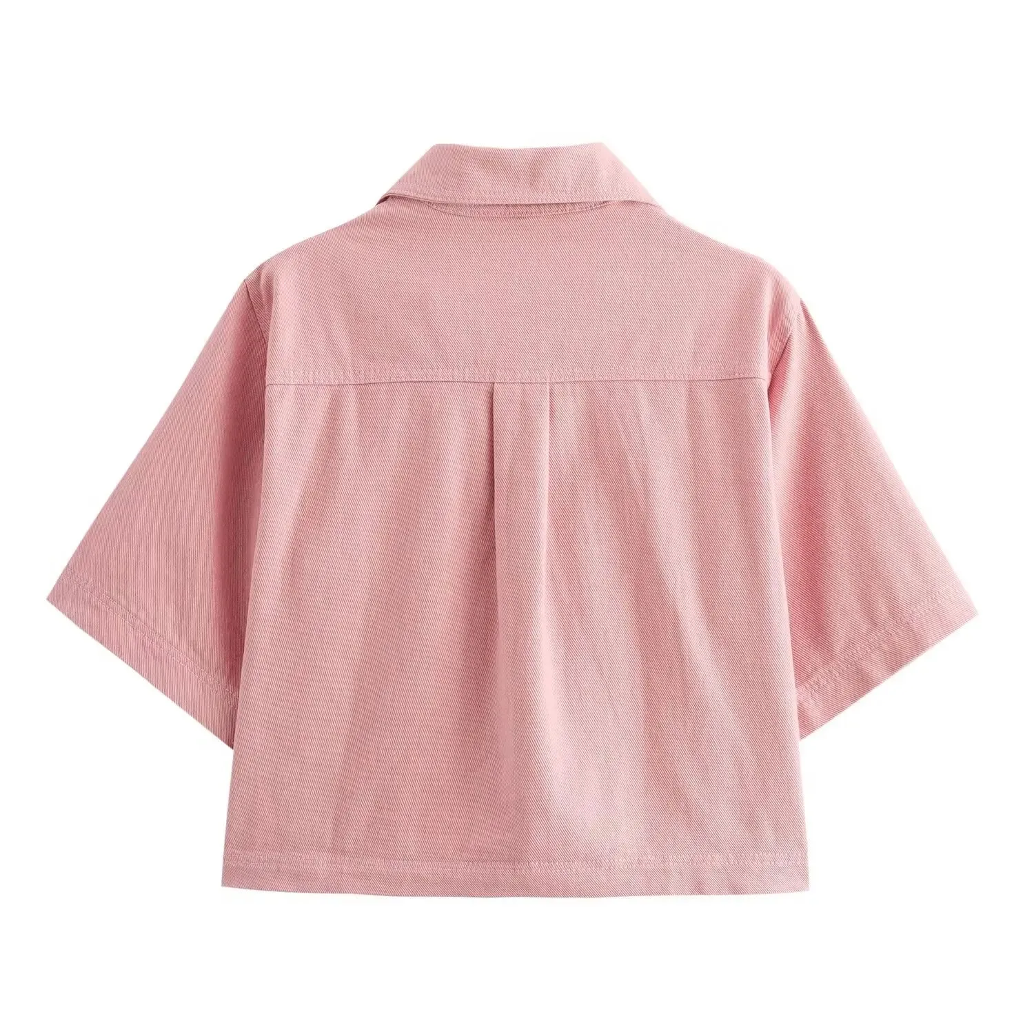 Summer New fashion Women's European And American Style Street Short Lapel Denim Top Skirt Pants Casual Design Sense Suit