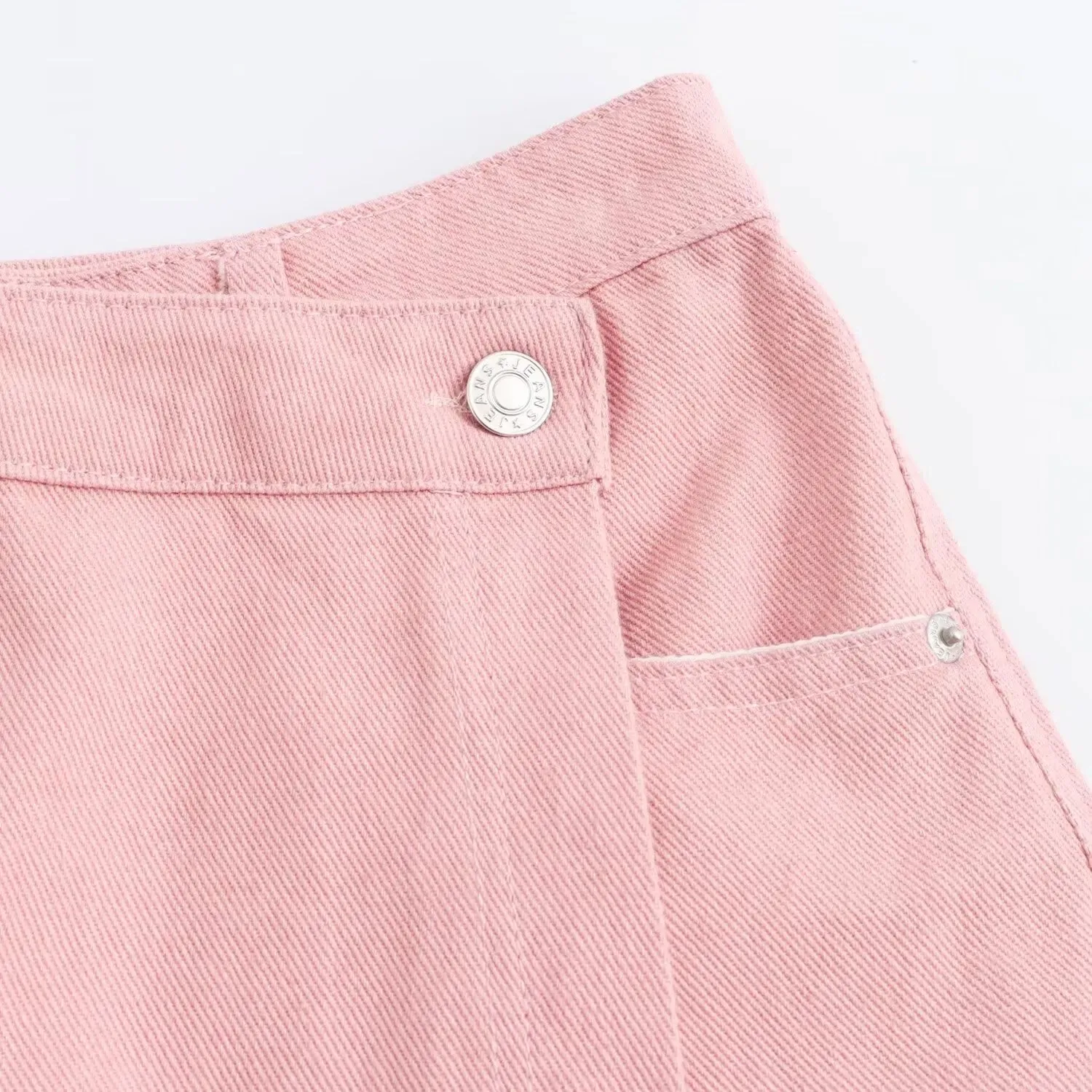 Summer New fashion Women's European And American Style Street Short Lapel Denim Top Skirt Pants Casual Design Sense Suit