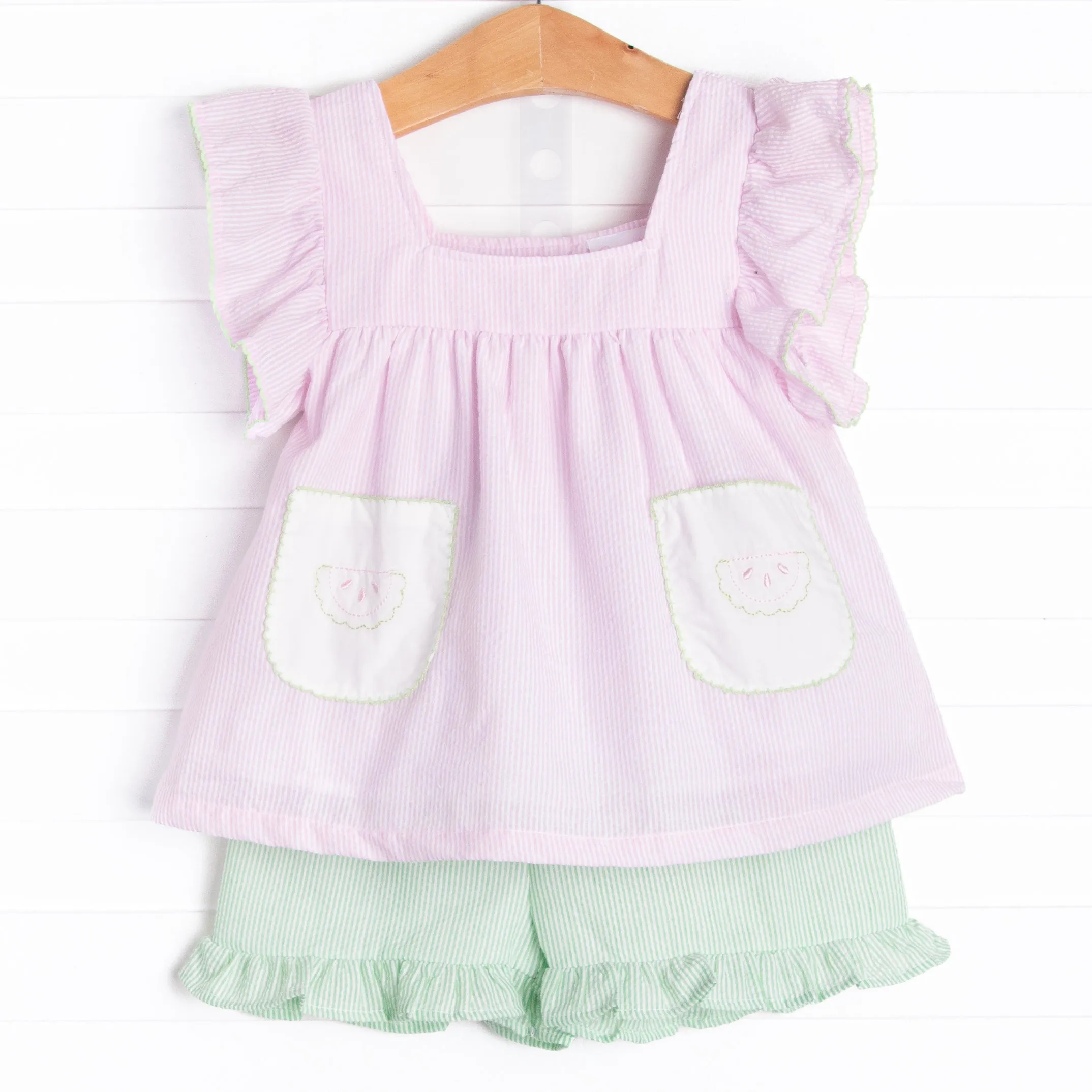 Sweet Summer Treat Short Set, Pink
