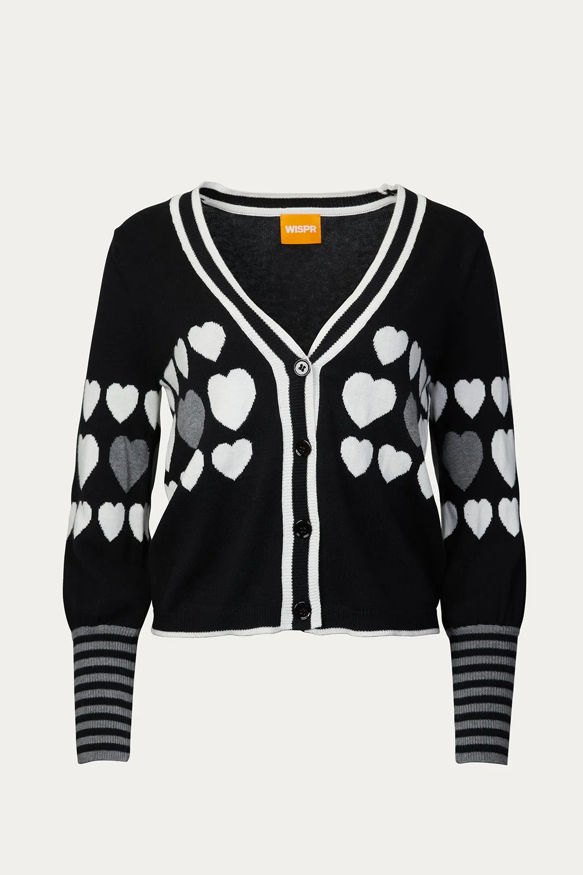 SWEETHEART COTTON AND SILK-BLEND CARDIGAN