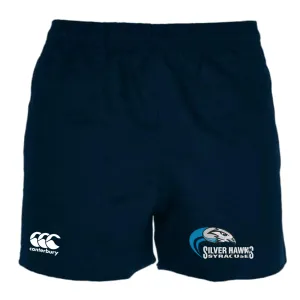 Syracuse Silver Hawks Professional Polyester Rugby Short by Canterbury