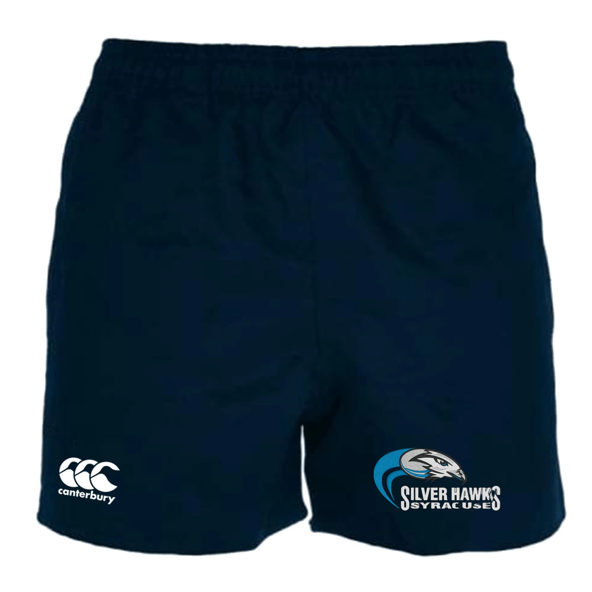 Syracuse Silver Hawks Professional Polyester Rugby Short by Canterbury