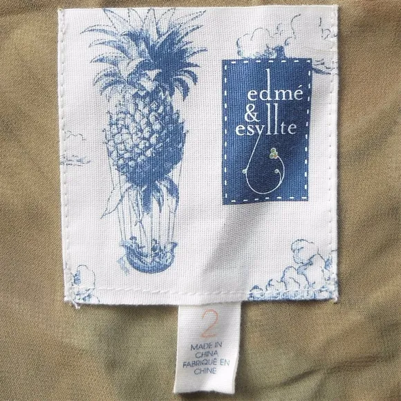 Sz 2 Edme &amp; Esyllte Lappula Silk Dress from Anthropologie
