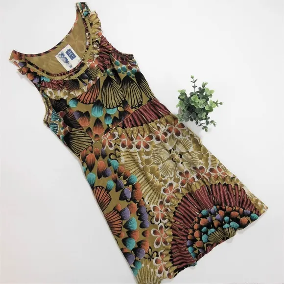 Sz 2 Edme &amp; Esyllte Lappula Silk Dress from Anthropologie