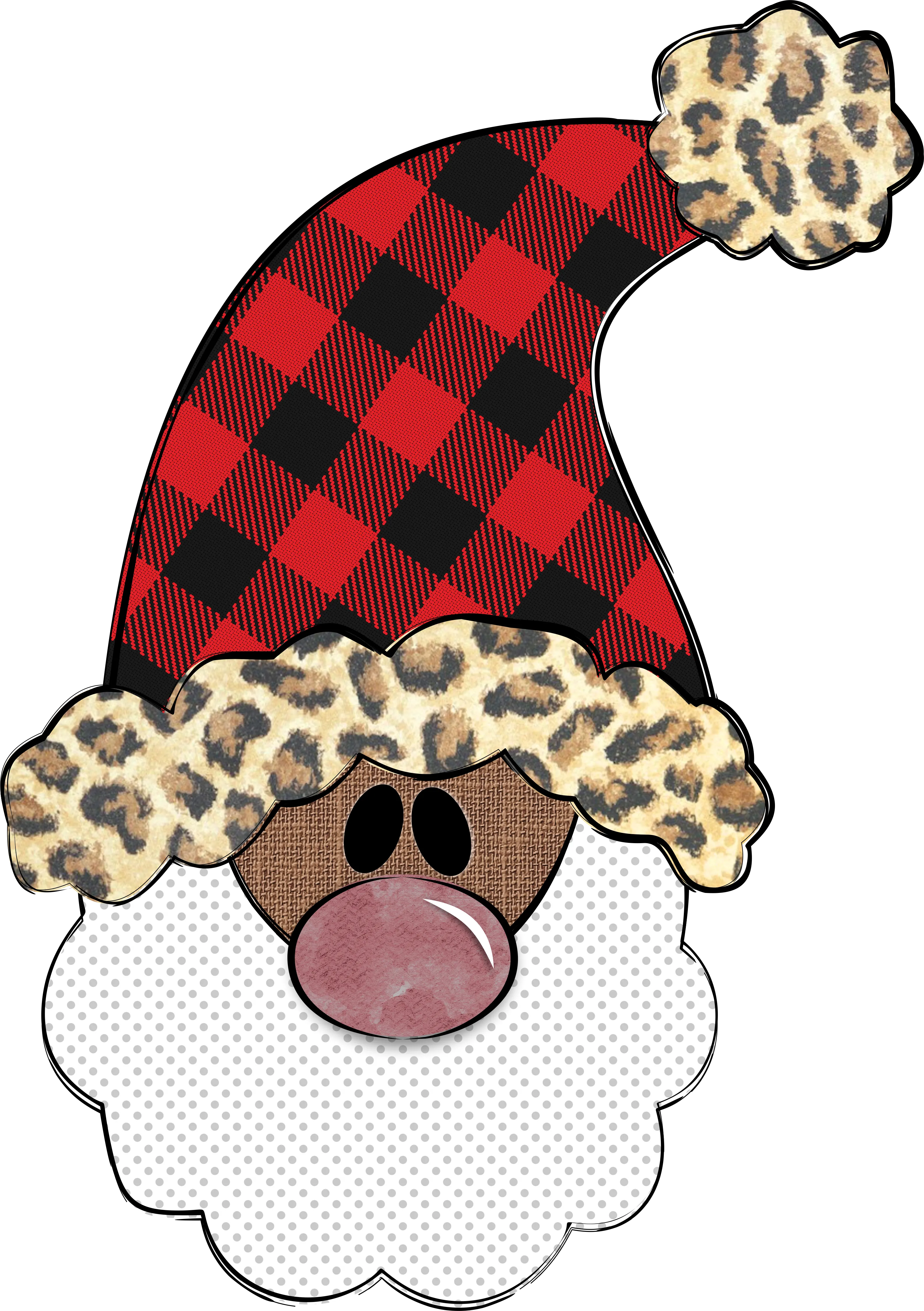 {Tall Hat Santa}