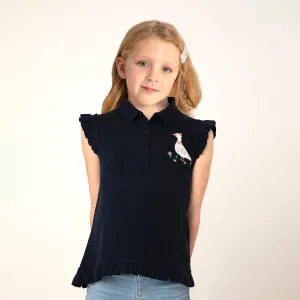 Tandy Ruffled Polo