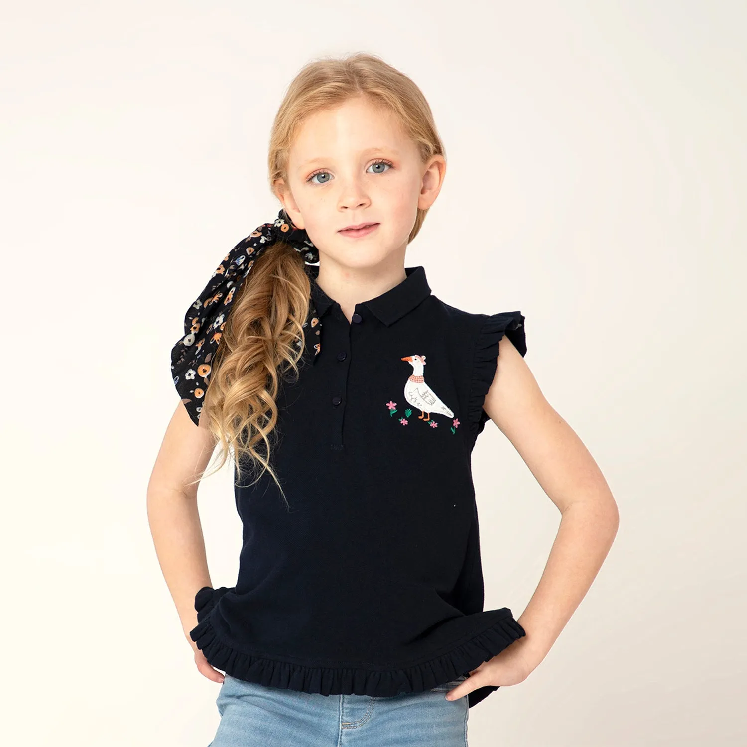 Tandy Ruffled Polo
