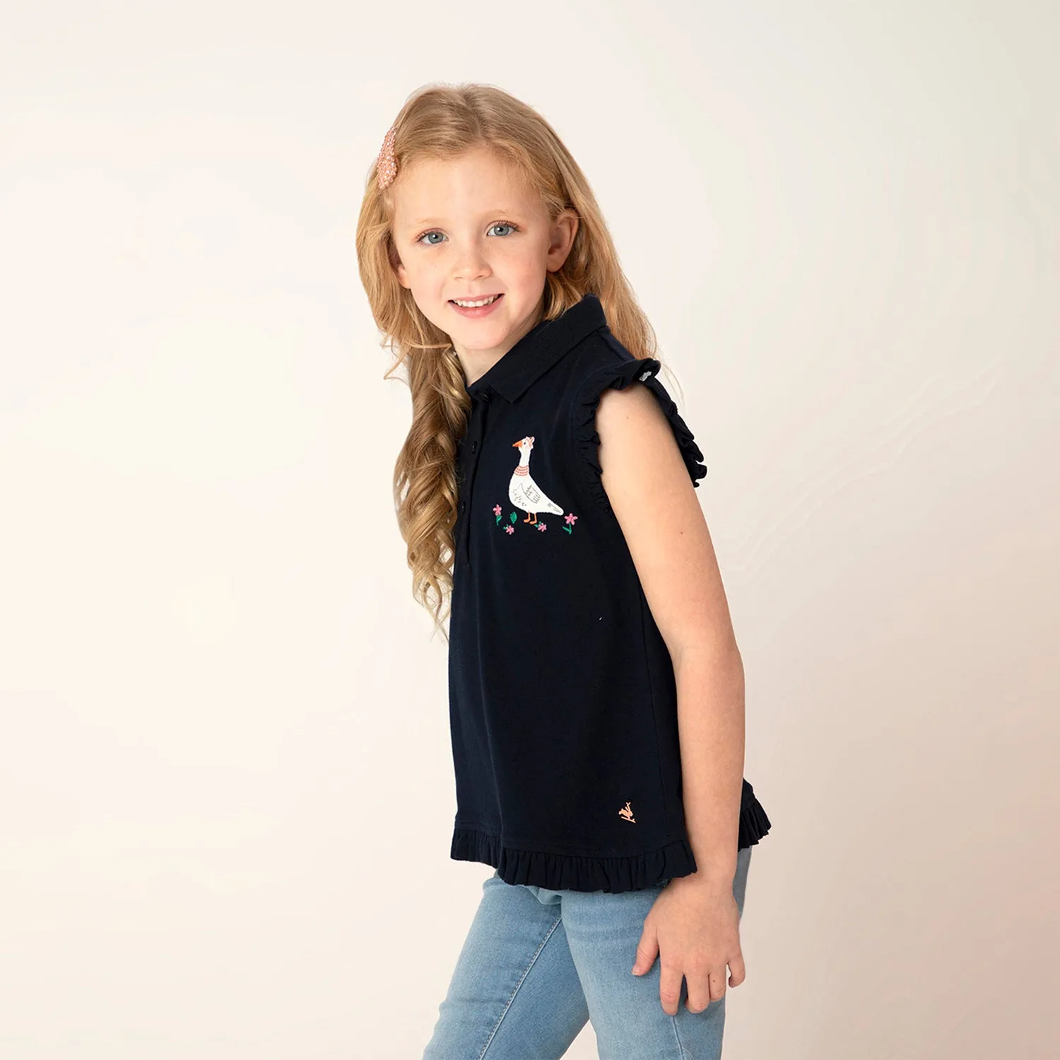 Tandy Ruffled Polo