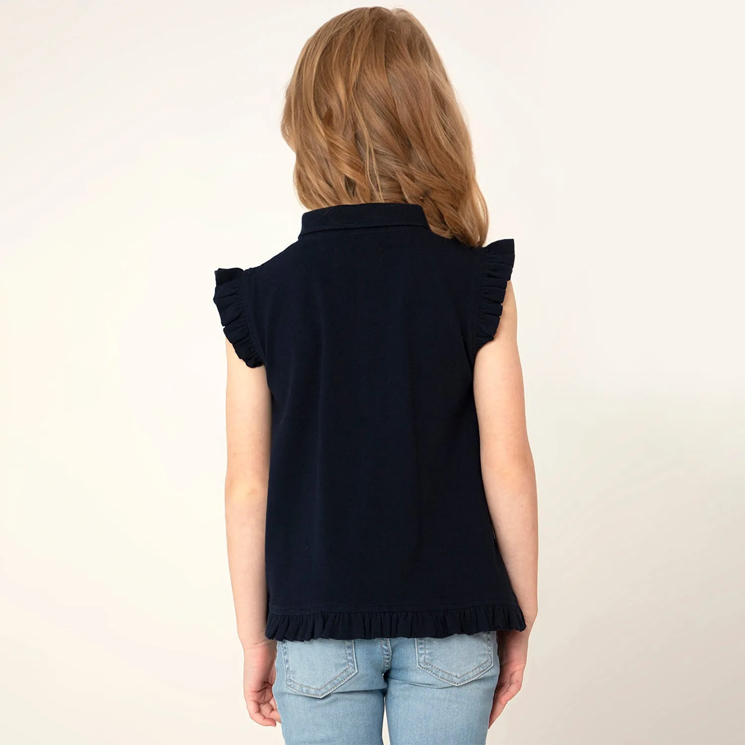 Tandy Ruffled Polo