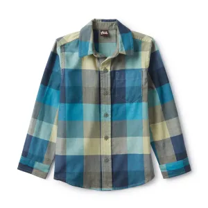 Tea Collection Gothenburg Plaid Button Up Shirt - Size 4