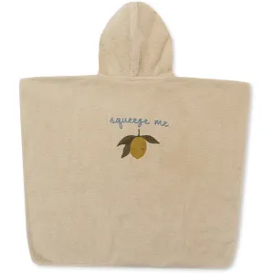 Terry Poncho Embroidery - Handtuchponcho Bestickt aus 100% Bio Baumwolle