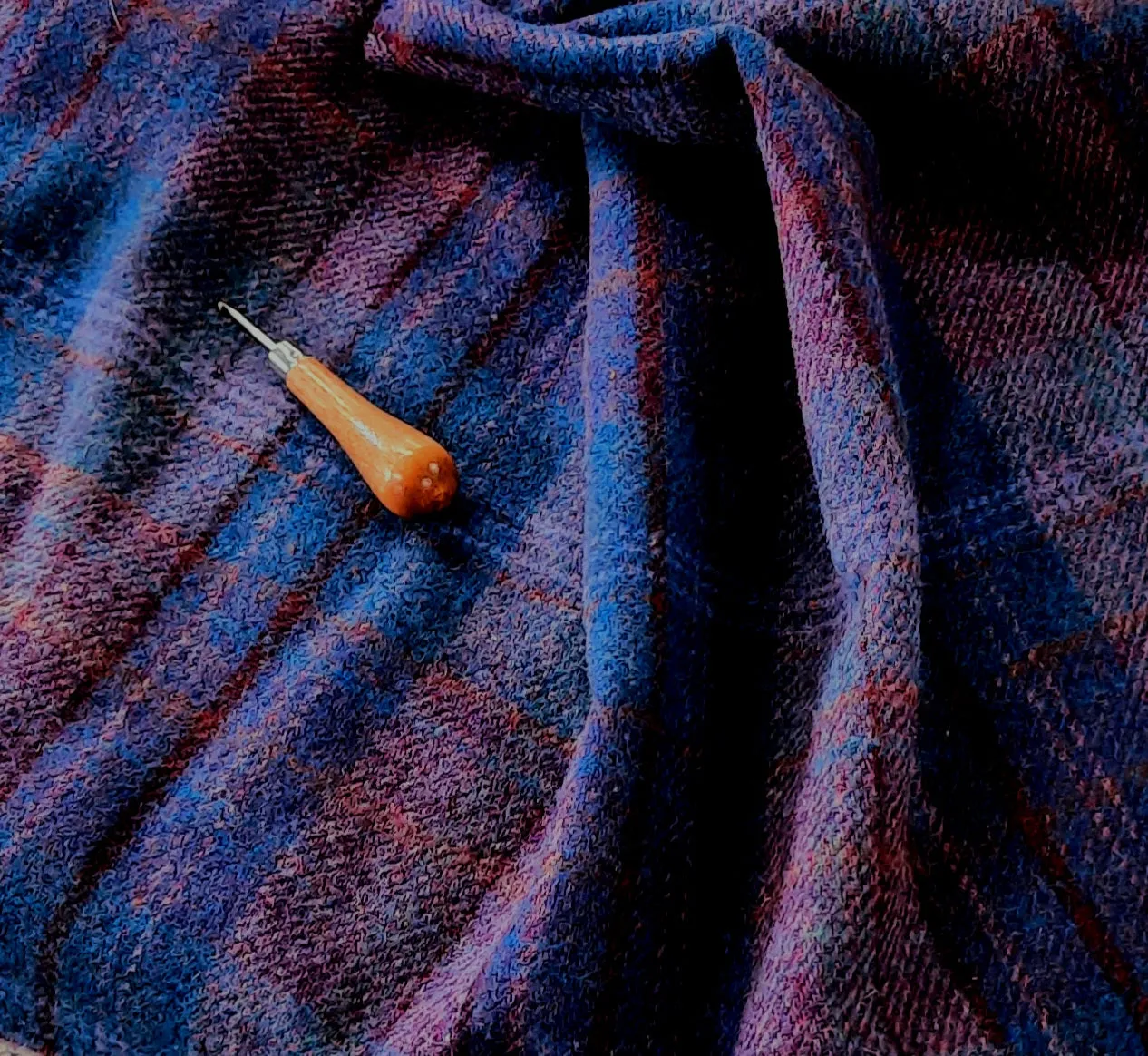 Textured Wool Fabric "Sophia"