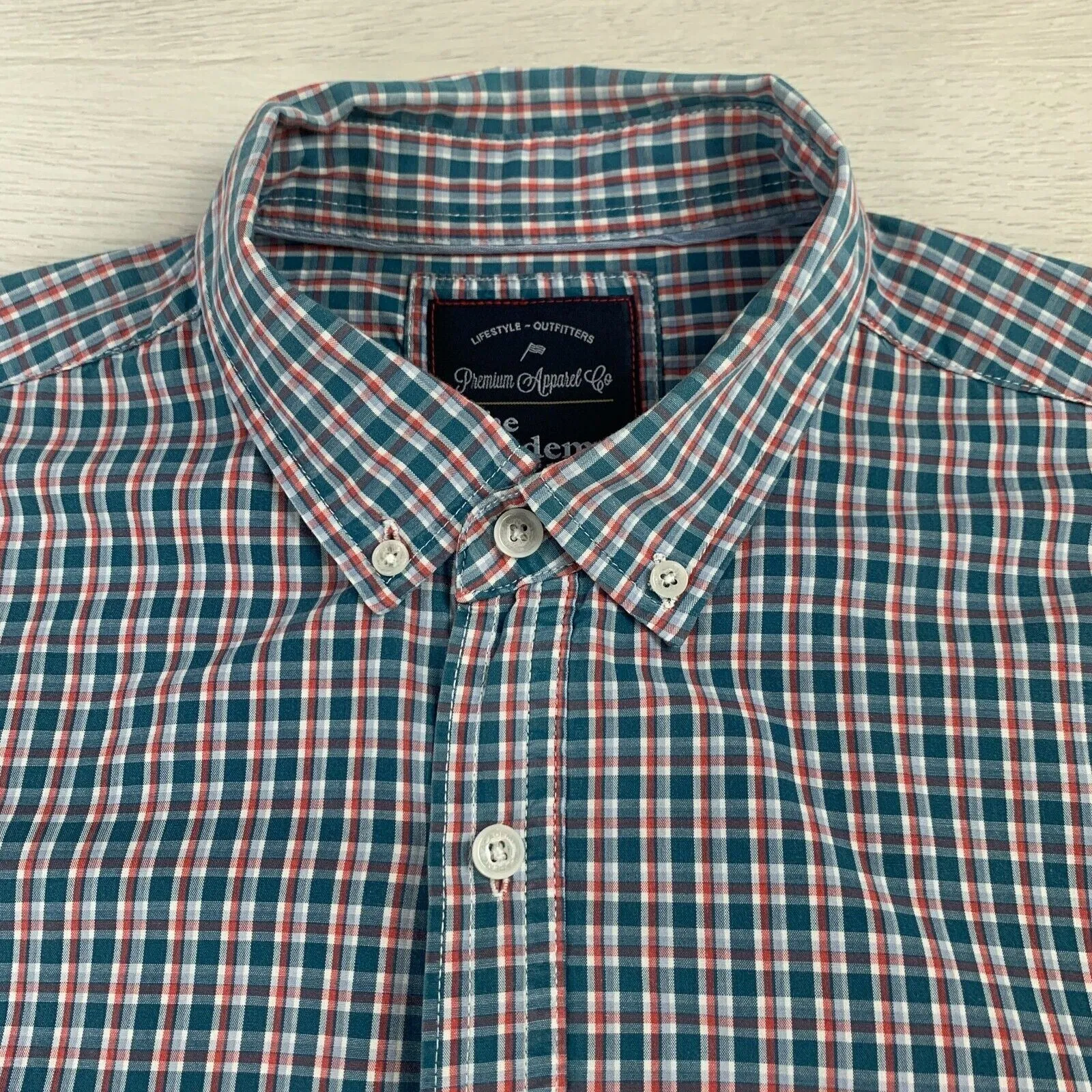 The Academy Brand Mens Long Sleeve Button Up Shirt Size 2XL