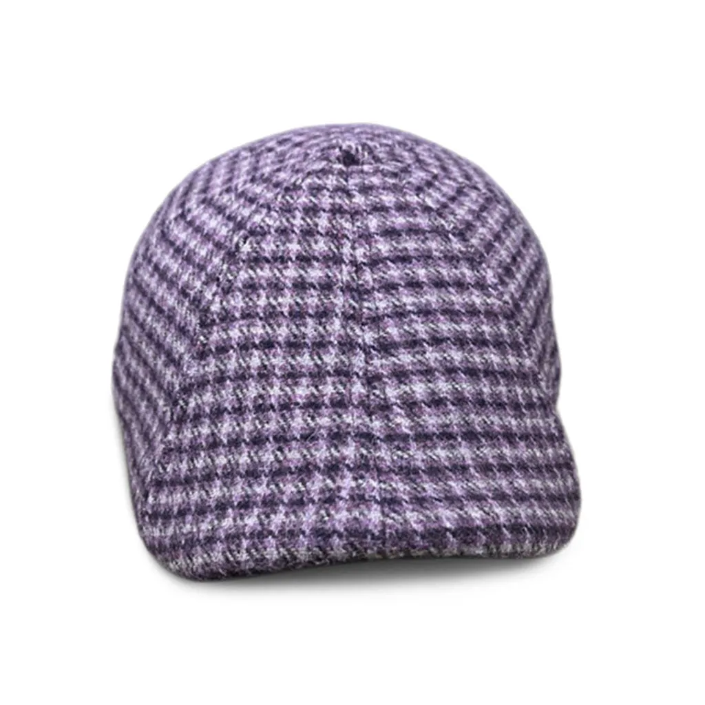 The Braveheart Boston Scally Cap - Thistle and Grey