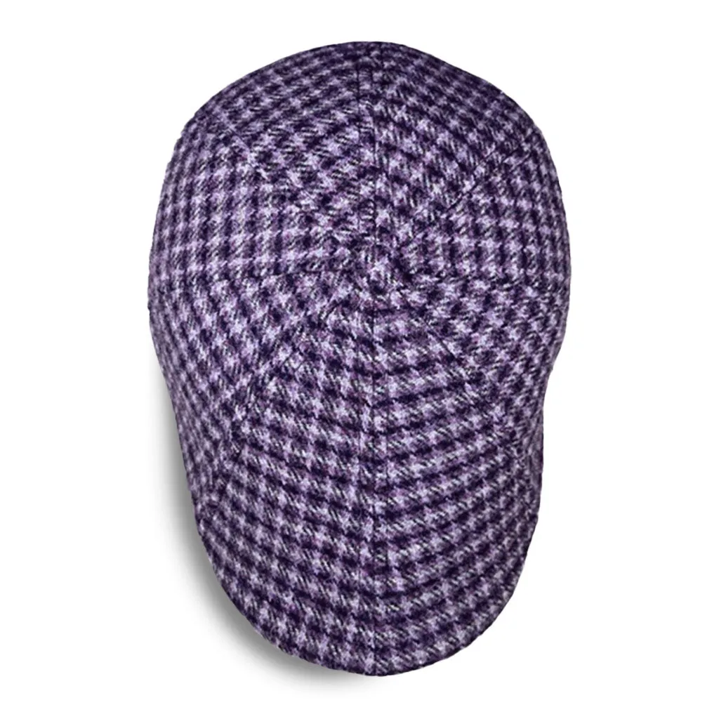 The Braveheart Boston Scally Cap - Thistle and Grey