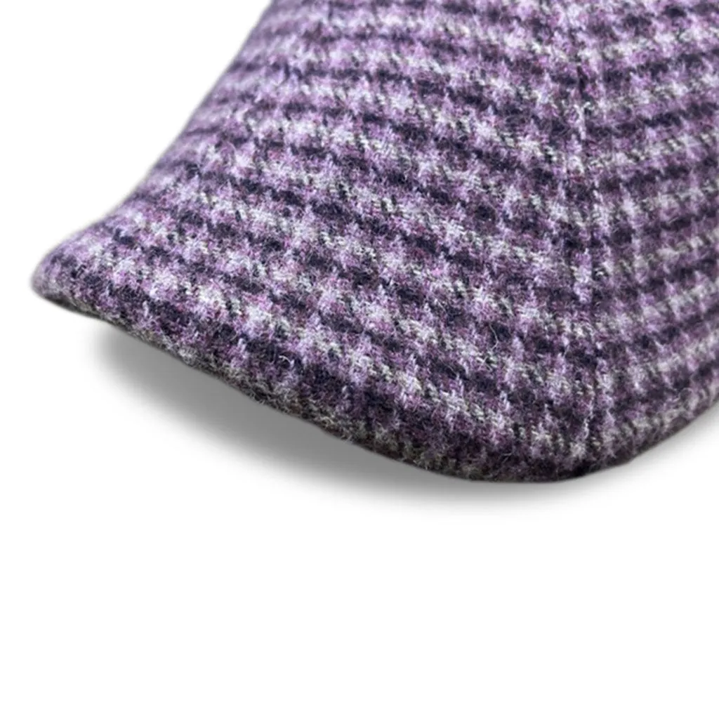 The Braveheart Boston Scally Cap - Thistle and Grey