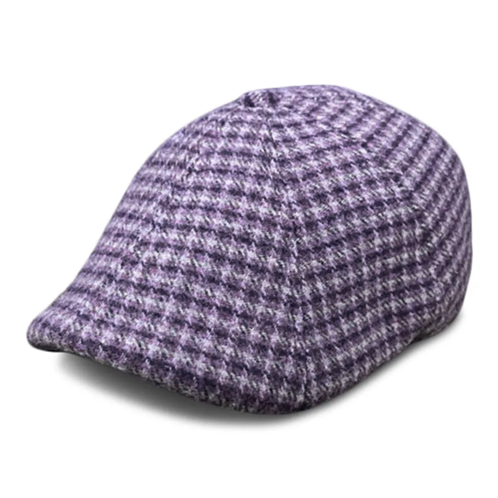 The Braveheart Boston Scally Cap - Thistle and Grey