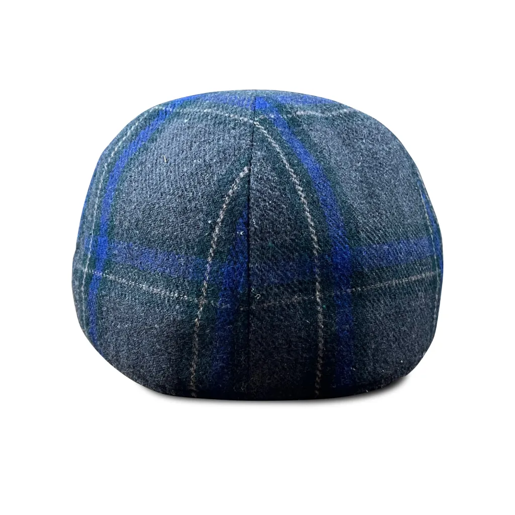 The Brawn Boston Scally Cap - Grey Plaid