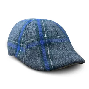 The Brawn Boston Scally Cap - Grey Plaid