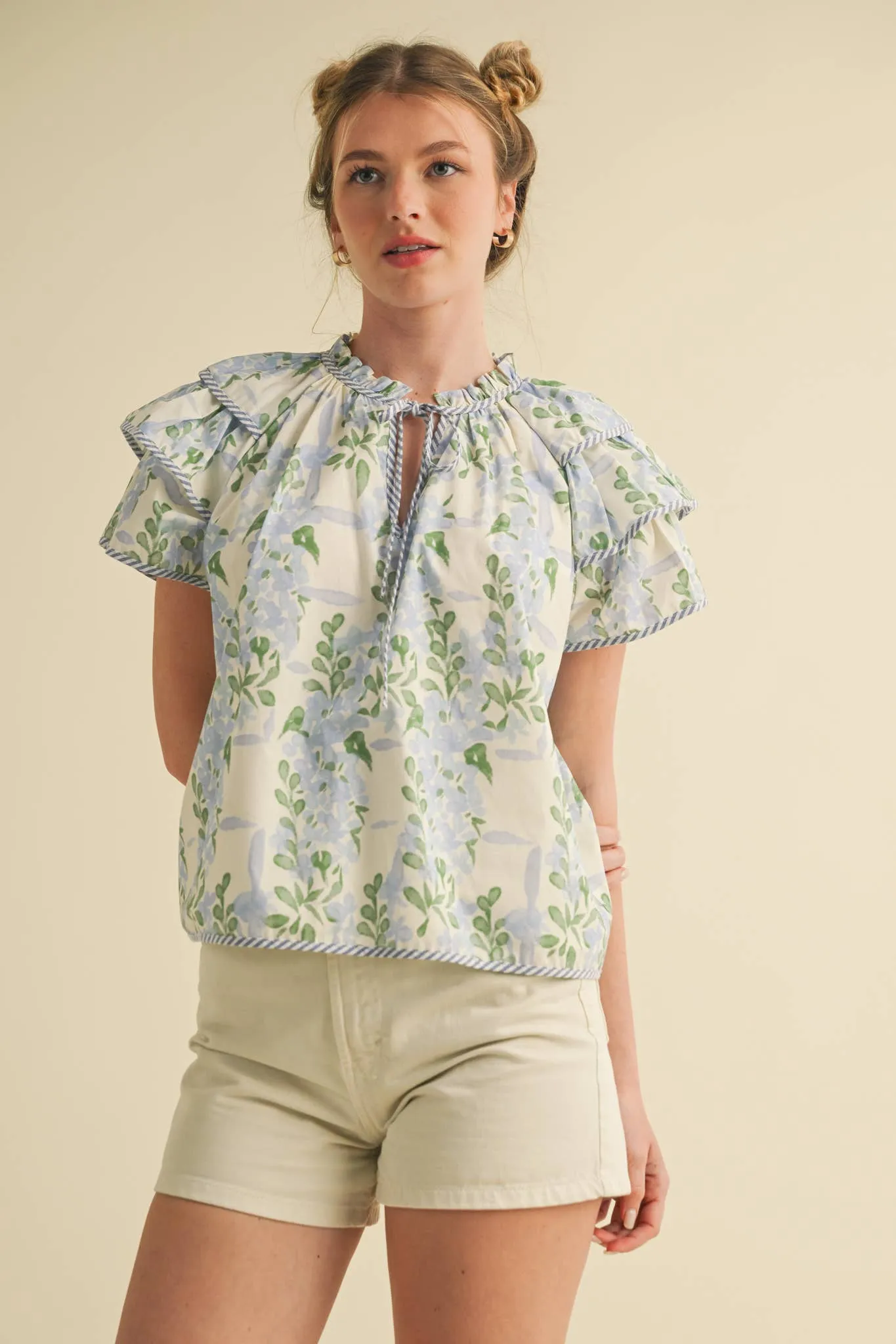 The Diane Flutter Top