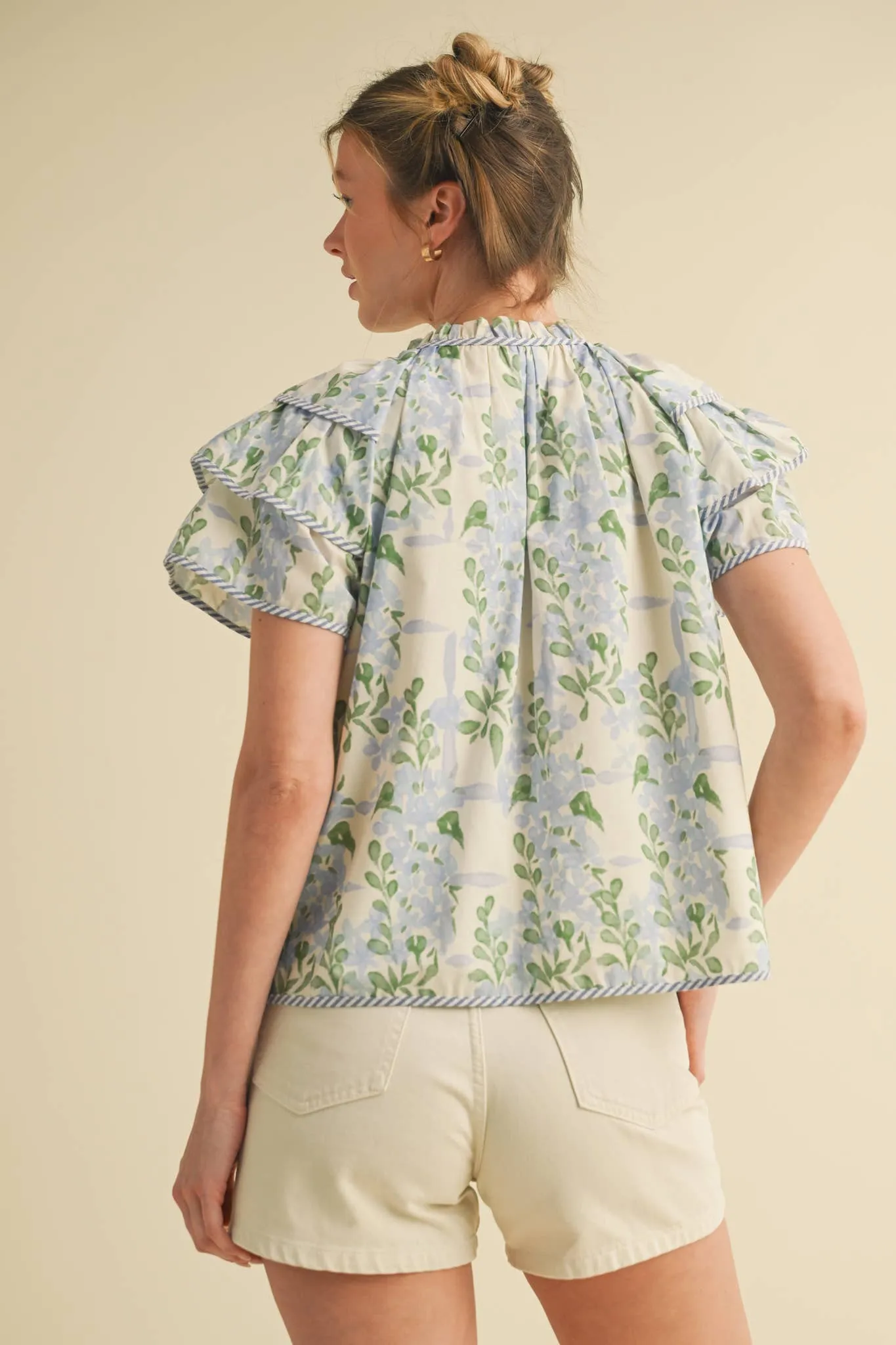 The Diane Flutter Top