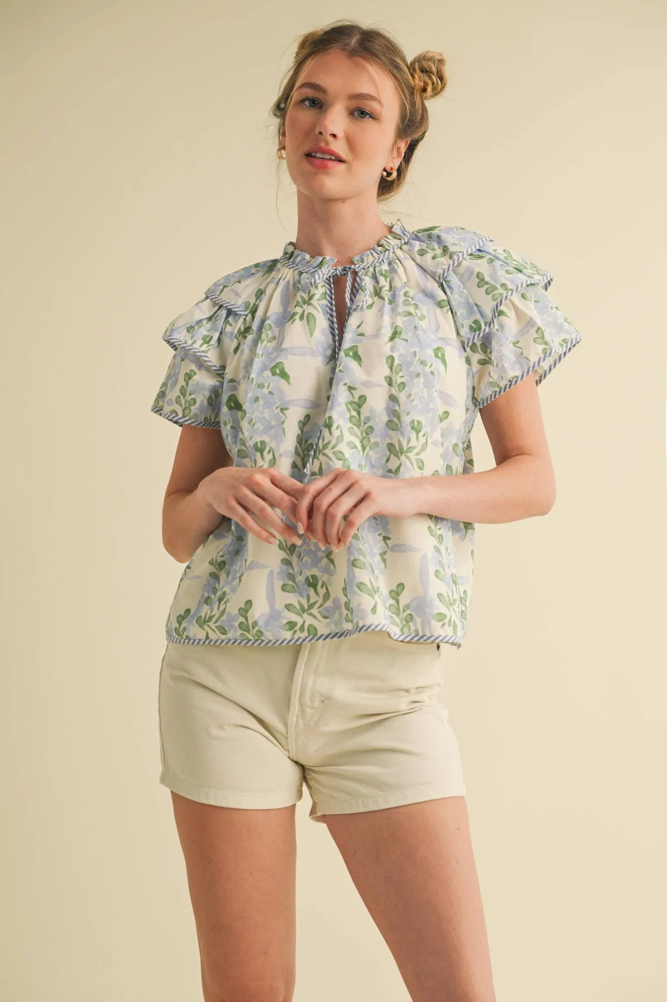 The Diane Flutter Top