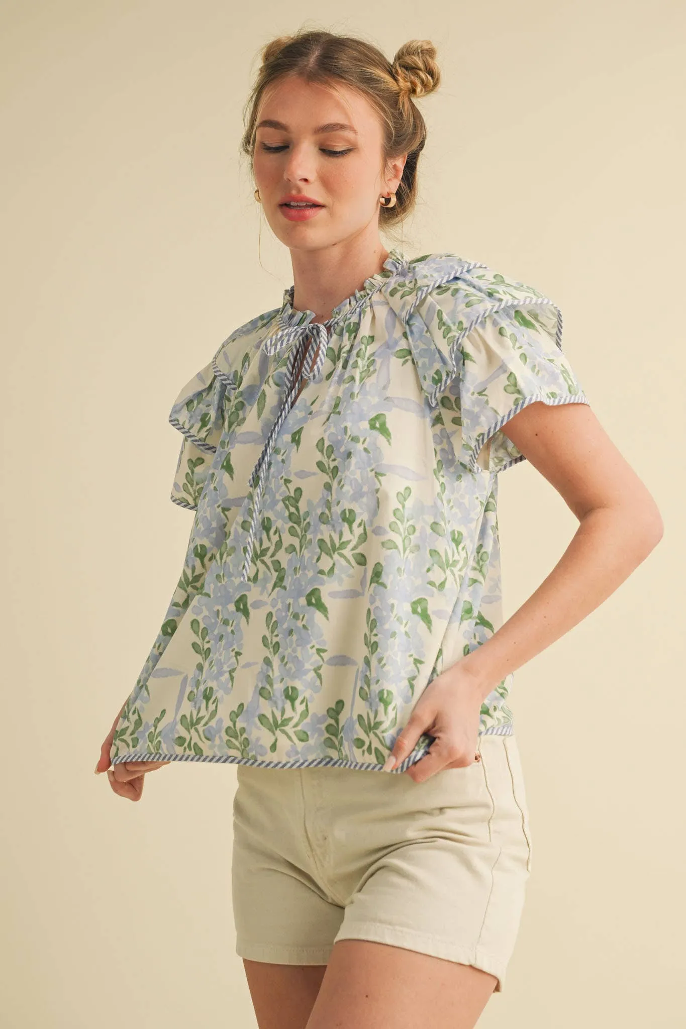The Diane Flutter Top