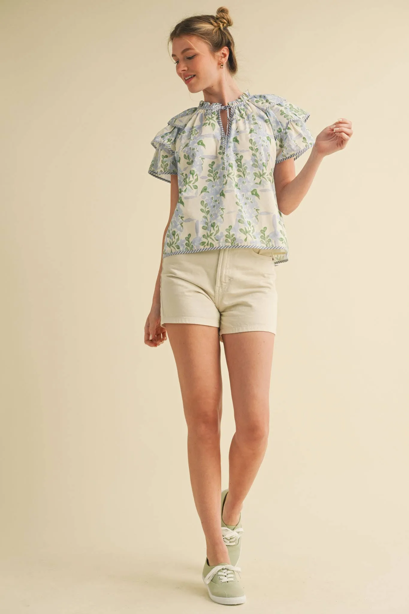 The Diane Flutter Top