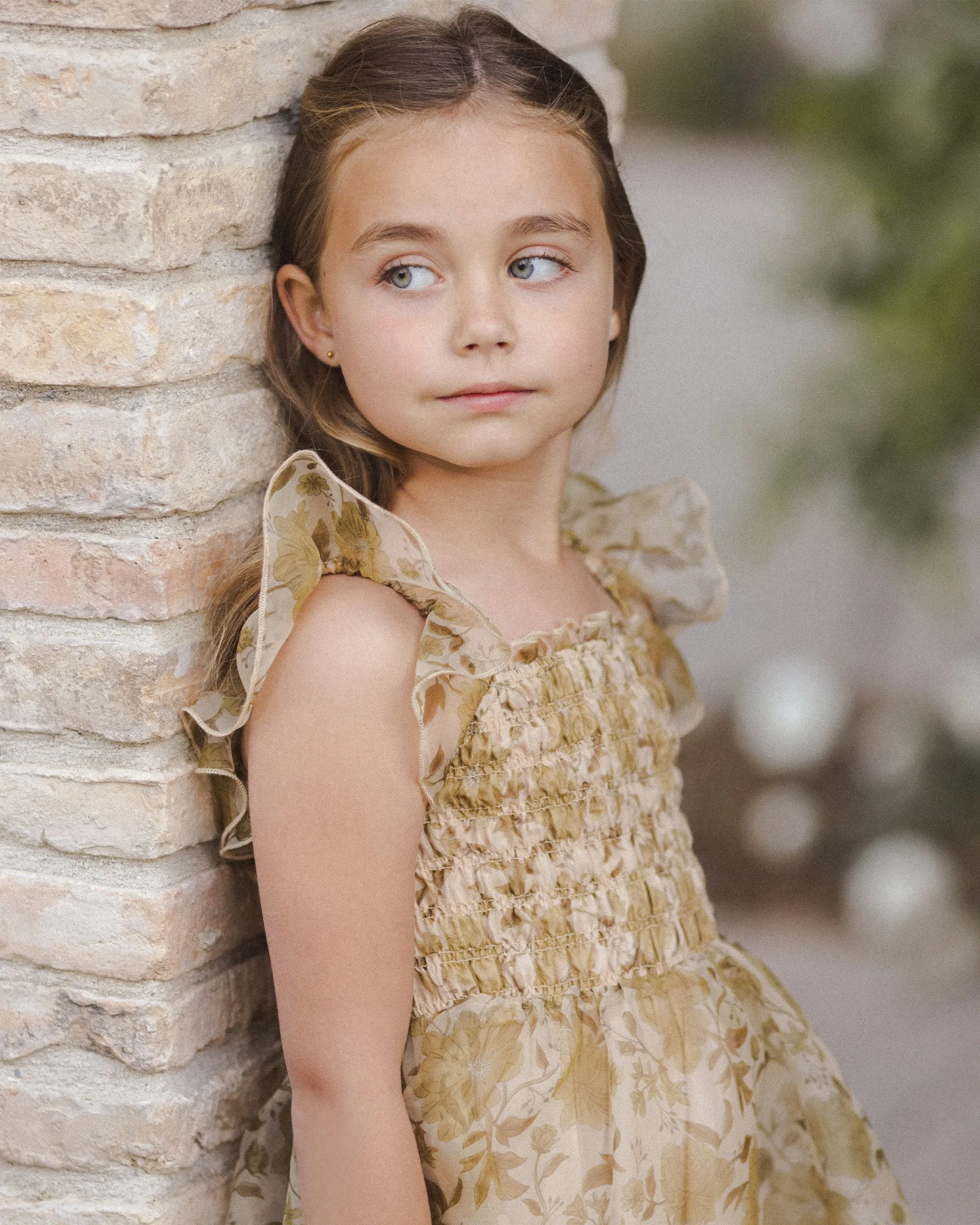 The Dolly Dress by Noralee - Golden Garden - KIDS