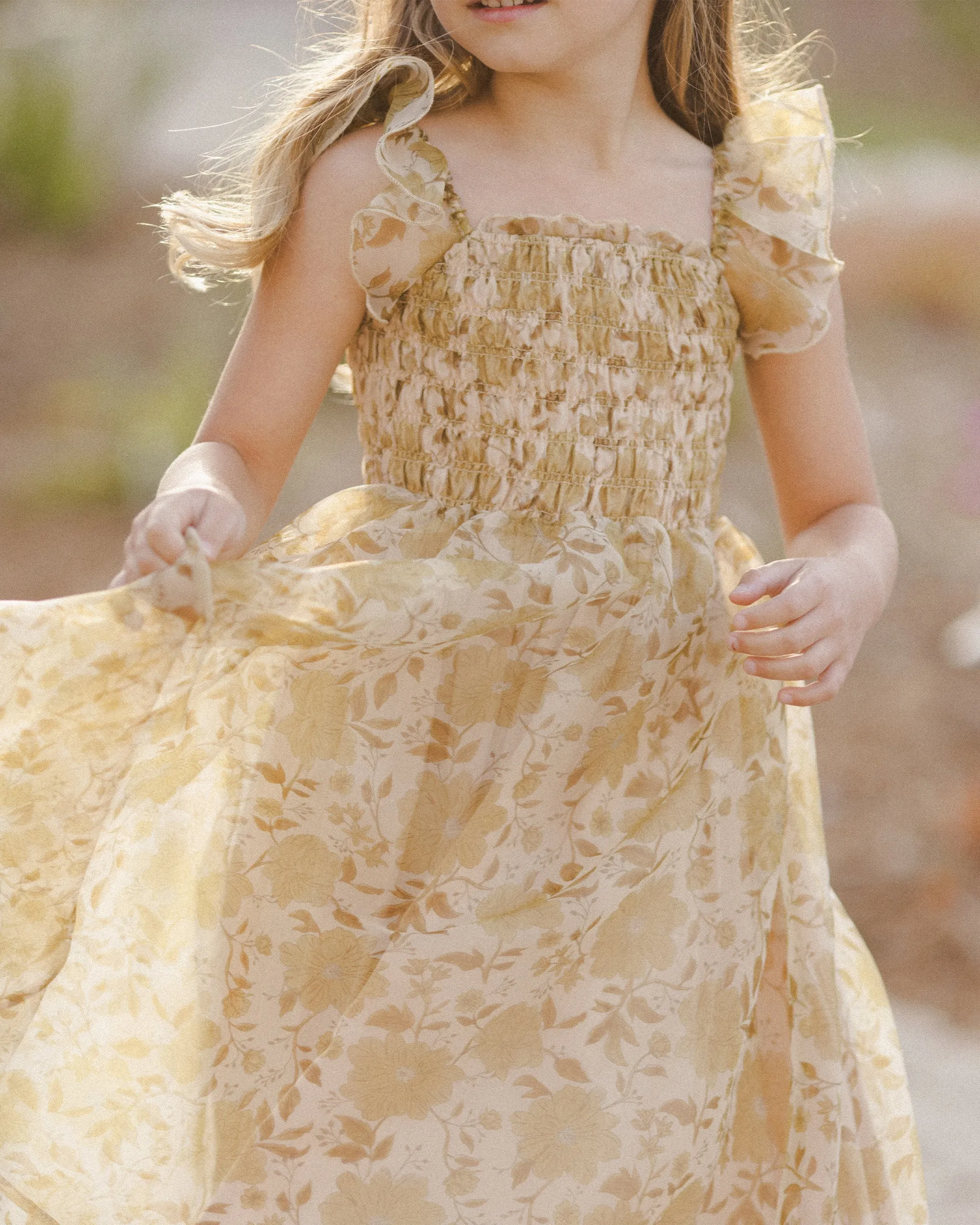 The Dolly Dress by Noralee - Golden Garden - KIDS