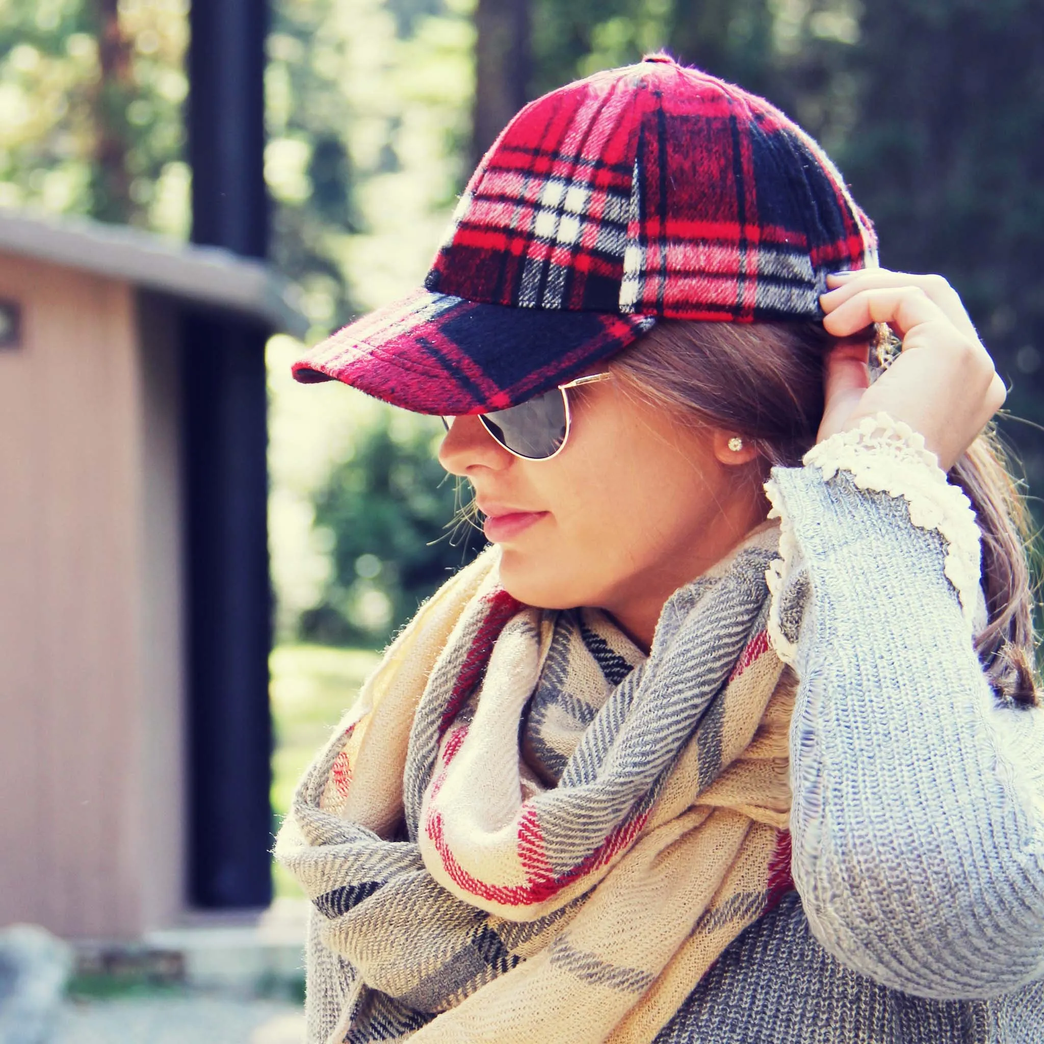 The Fireside Plaid Hat