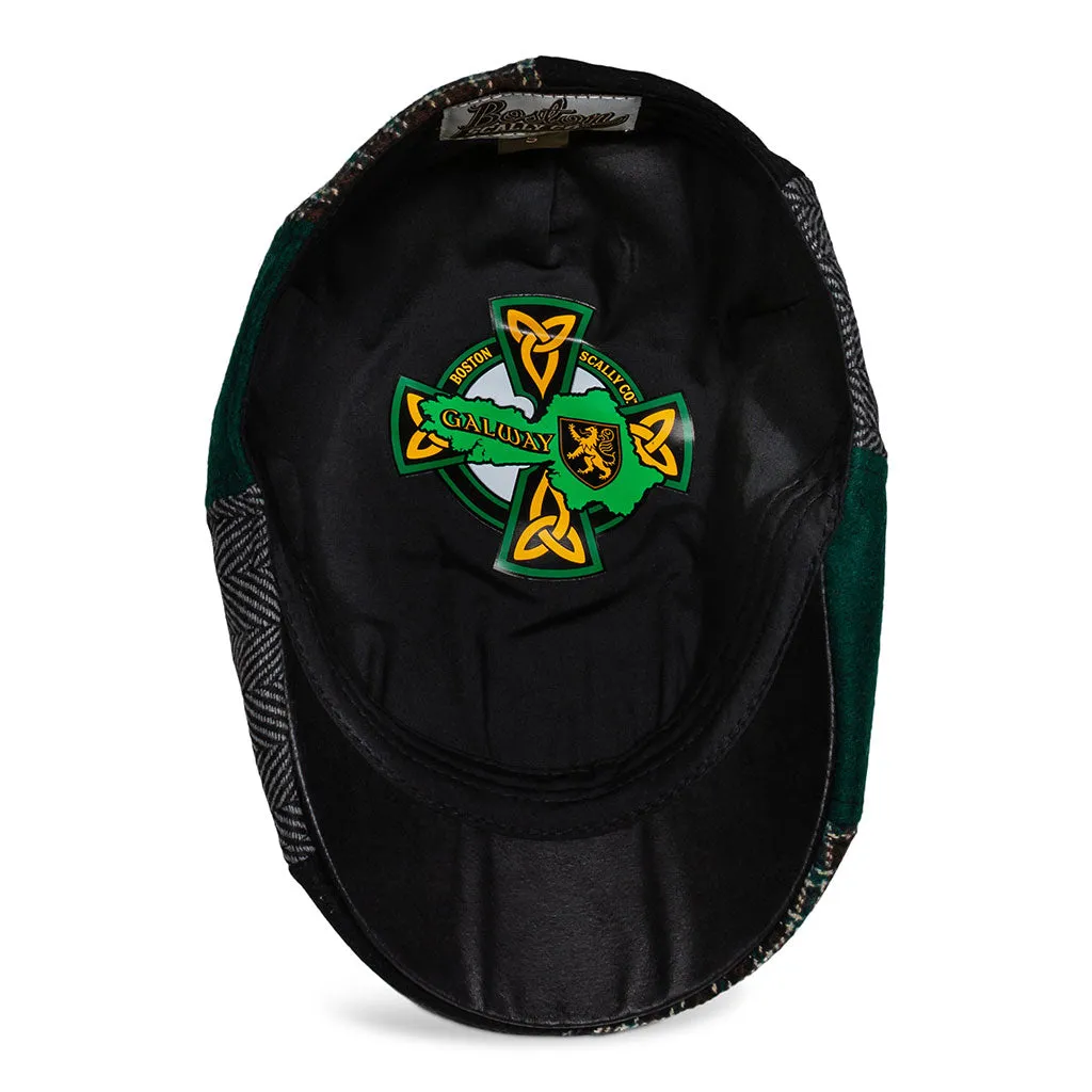 The Galway Boston Scally Cap - Patchwork
