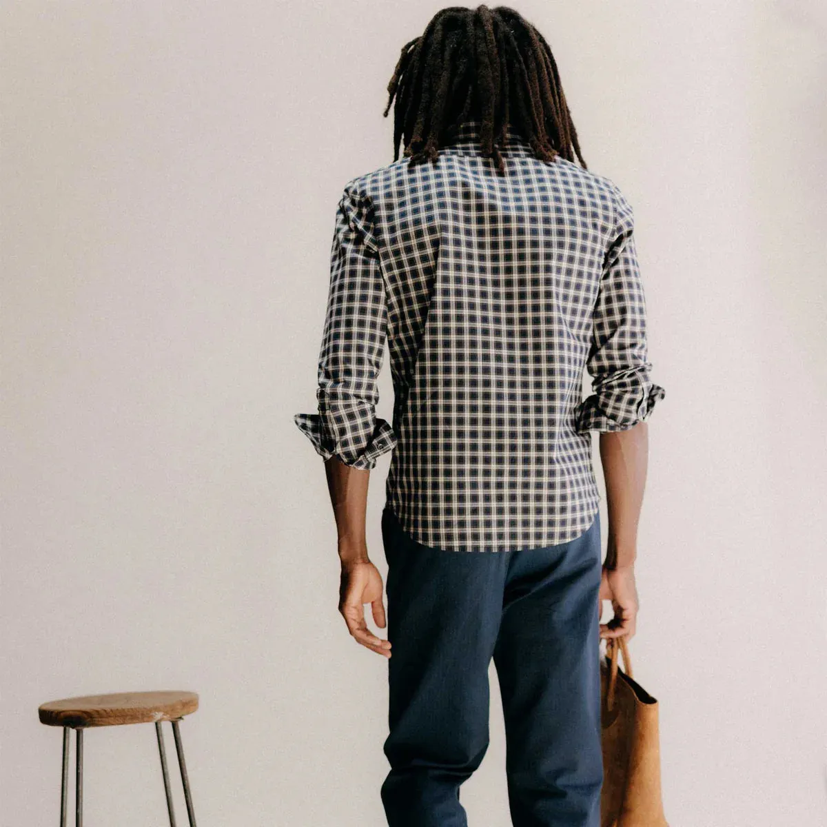 The Jack in Deep Blue Plaid