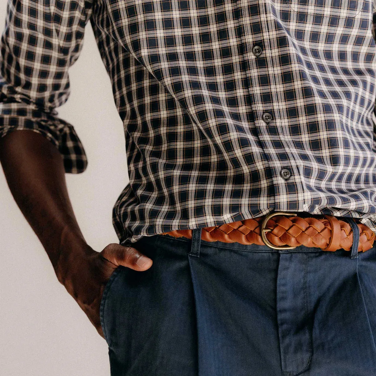 The Jack in Deep Blue Plaid