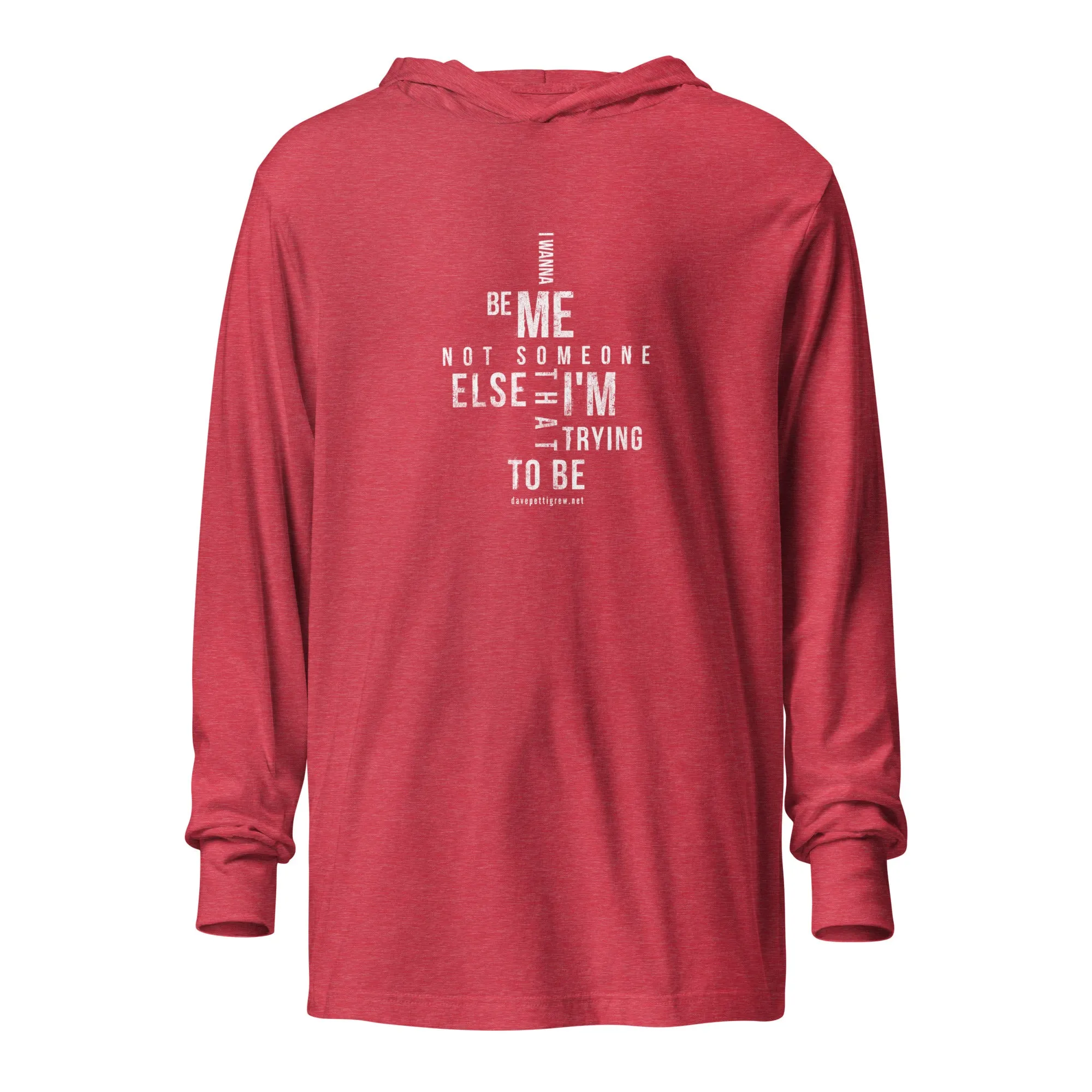 The ME Hooded long-sleeve tee