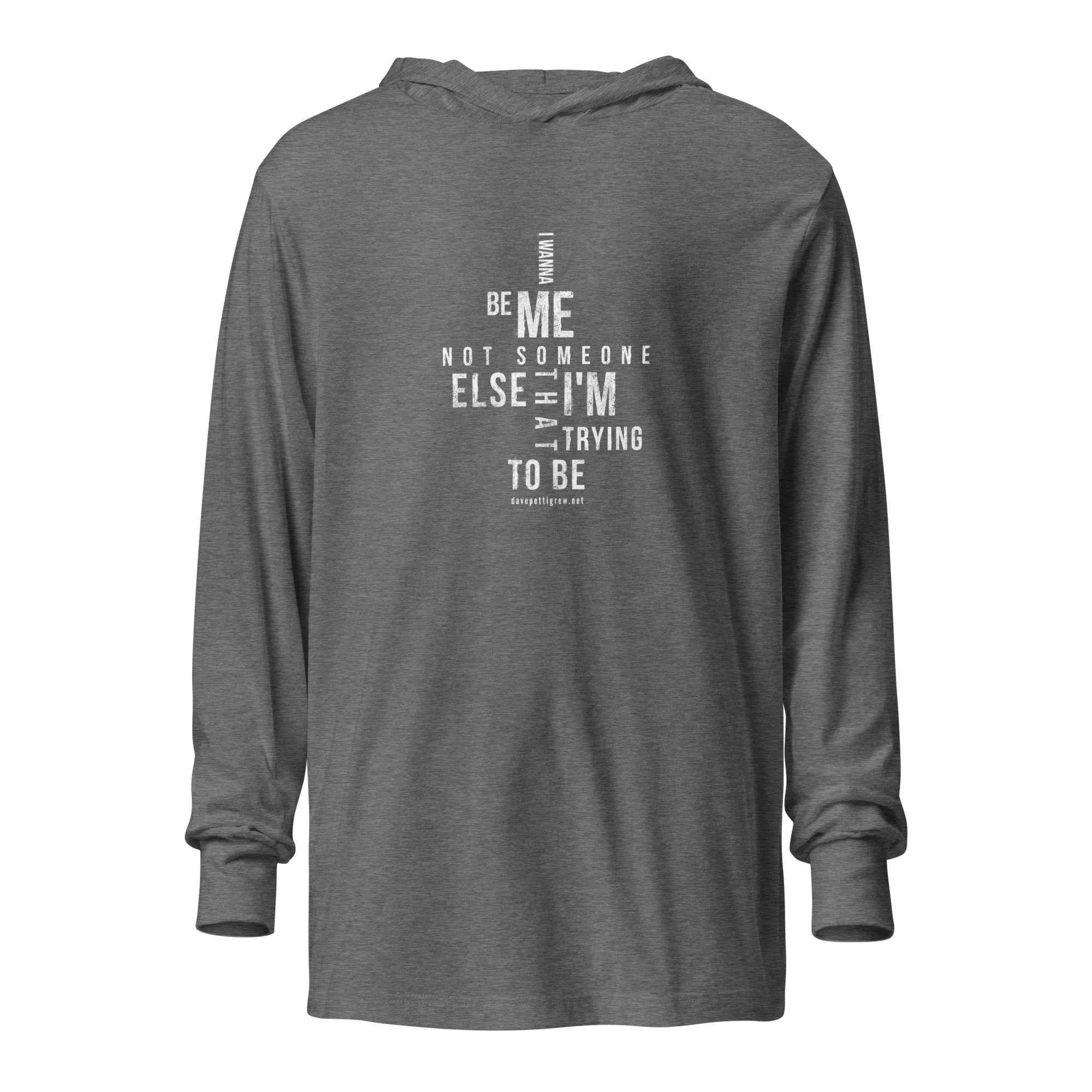 The ME Hooded long-sleeve tee