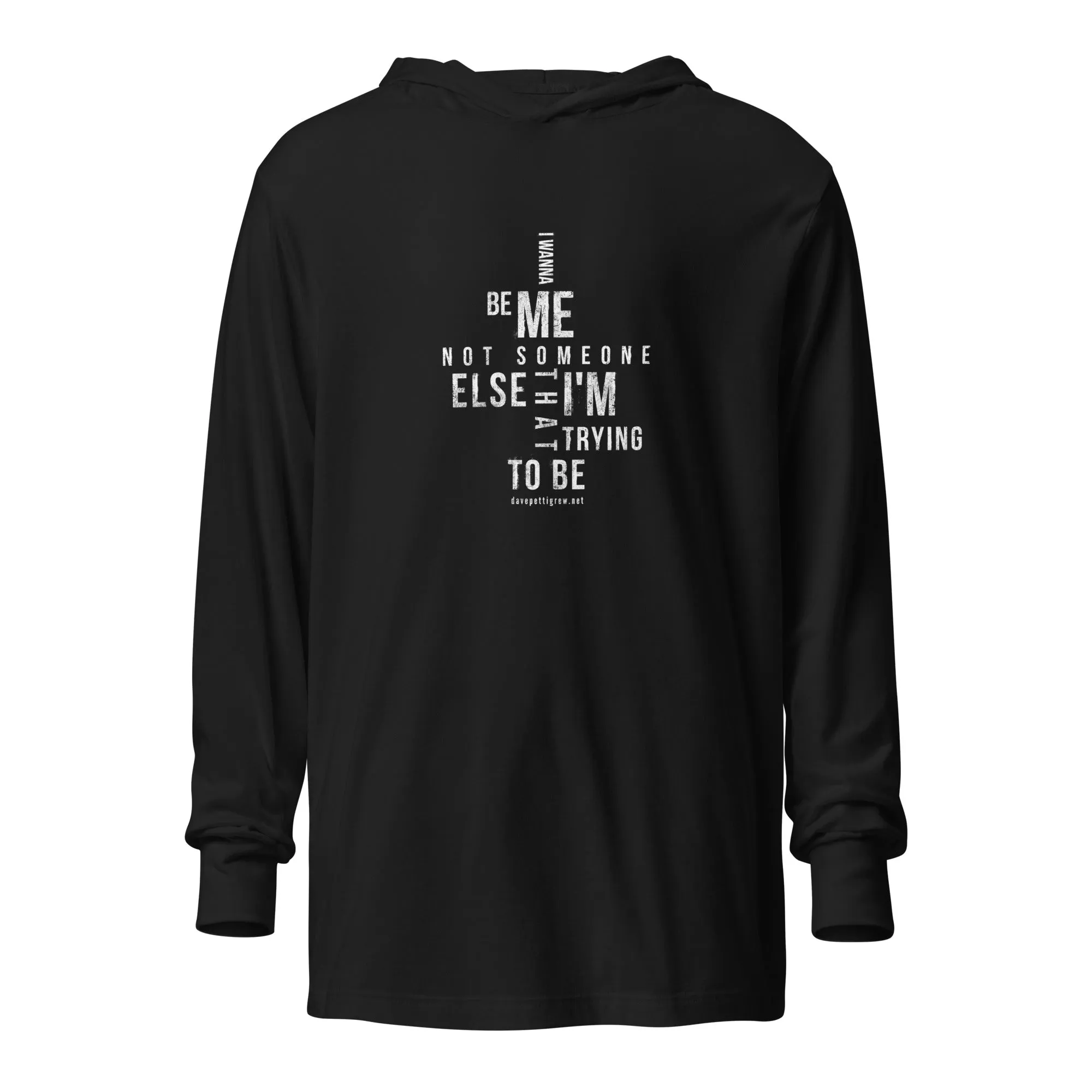 The ME Hooded long-sleeve tee