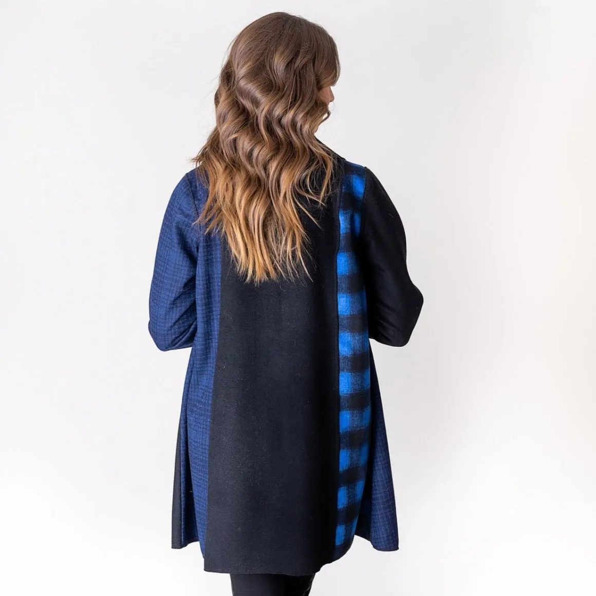 The Sylvia Willow Plaid Blue Combo